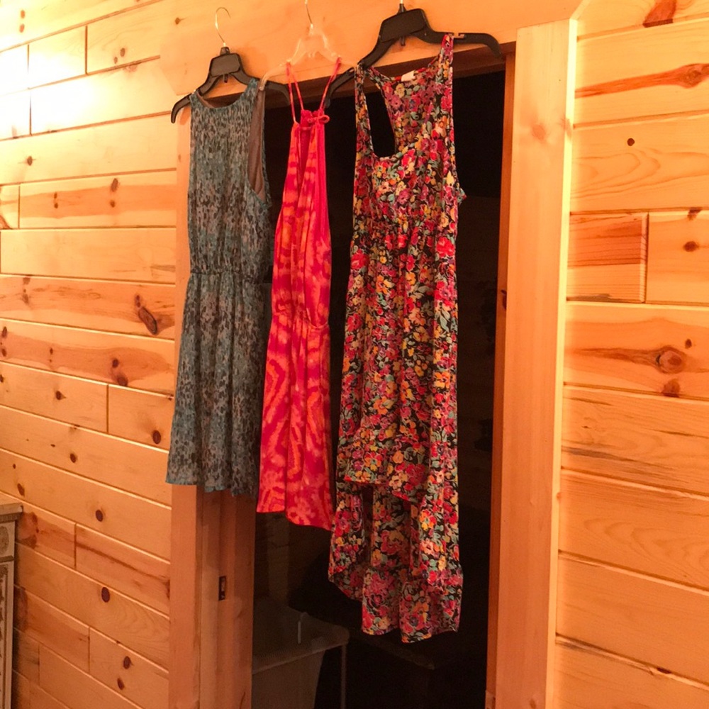 Bundle of small dresses.